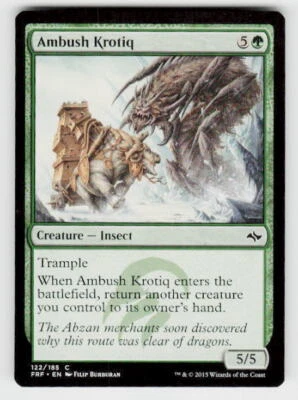 Fate Reforged #122 Ambush Krotiq - Image 1 of 2