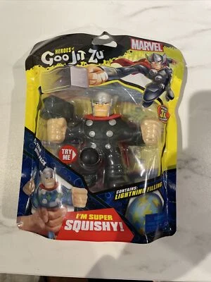 Marvel Heroes of Goo Jit Zu THOR - Totalmente Nuevo en Embalaje Foto 1 de 2