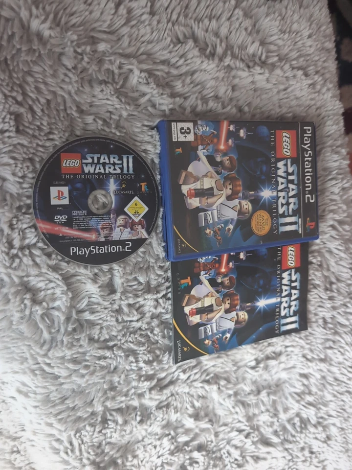 LEGO STAR WARS II (2): ОРИГИНАЛЬНАЯ ТРИЛОГИЯ PLAYSTATION 2 PS2 PAL ИГРА В КОМПЛЕКТЕ  - Изображение 1 из 1