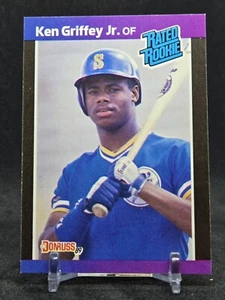 Ken Griffey Jr 1989 Donruss # 33 Seattle Mariners RC Baseball Card Rated Rookie - Picture 1 of 2