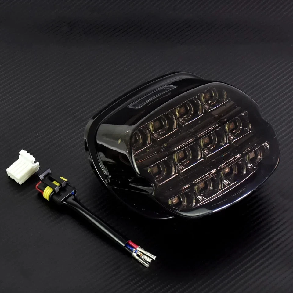 LED Brake Tail Light Smoked for Harley FXDX Dyna Super Glide Sport 2000-2004 - Imagem 1 de 1