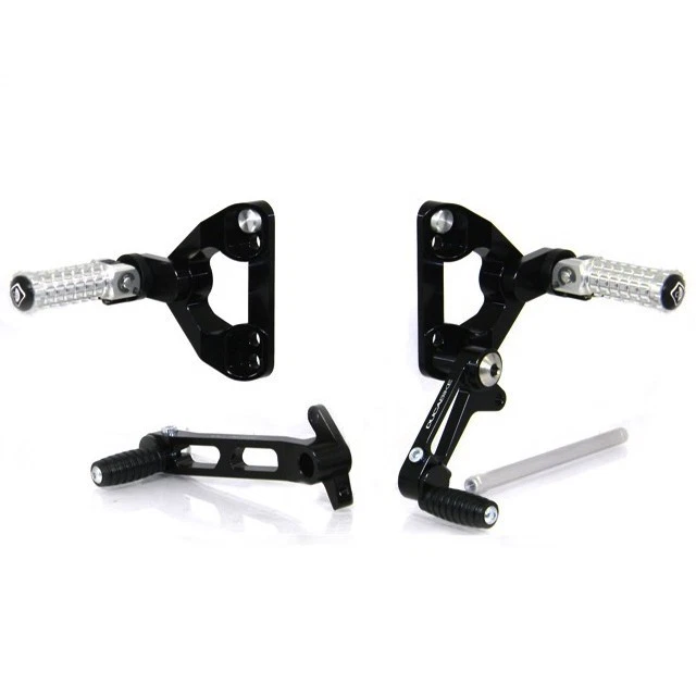 Juegos traseros ajustables Ducabike Ducati 748 916 996 998 - negro-plateado Foto 1 de 1