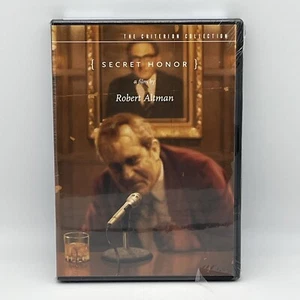 Secret Honor (Criterion Collection) (DVD, 1984, Full Screen) Brand New Sealed - Foto 1 di 3