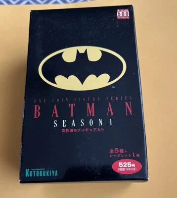 Batman Kotobukiya DC One Coin Series Season 1 Figure Like New Sealed Box 2005 - image 1 of 4