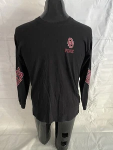 Oklahoma Sooners on PINK Victoria’s Secret Langarmshirt - Damen MEDIUM # - Bild 1 von 8