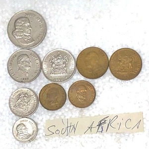 Moneda antigua sudafricana dinero Sudáfrica - Imagen 1 de 2