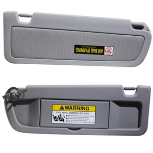 Driver Side Left Sun Visor For Honda Civic 2006 2007 2008 2009 2010 2011 - Picture 1 of 13