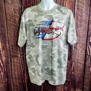 Kyle Larson Hendrick Cars Motorsports NASCAR Crew Tee Sport-Tek Camo Größe XL - Bild 1 von 11