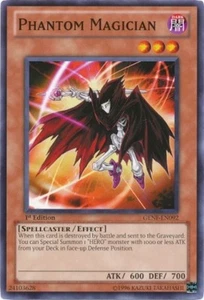 3X Phantom Magician GENF-EN092 / 1A EDICIÓN / ¡COMO NUEVO! / YU-GI-OH - Imagen 1 de 1