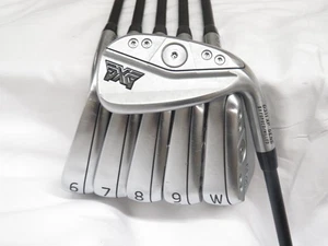 Used PXG Gen6 0311 XP Iron Set 6-PW,GW Cypher Forty Ladies Flex Graphite Shafts - Picture 1 of 9