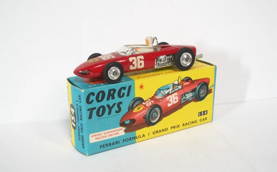 Corgi Toys Nr. 154 Ferrari Formel 1 Car              mint/boxed     1:43 - Bild 1 von 4