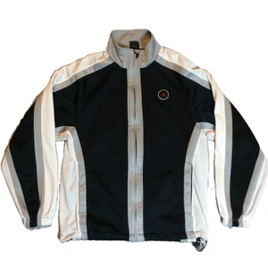 Nike Air Jordan Trainingsjacke Herren Gr. S schwarz grau weiß Mesh Warm-Up Windbreaker - Bild 1 von 17