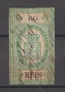 Portogallo Angola Francobollo Entrate Fiscaux 18794 Gerais Imposta Generale - Foto 1 di 1