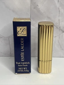 Estee Lauder True Lipstick Satin Finish SUNGLEAM RED Discontinued FULL SIZE READ - Bild 1 von 7