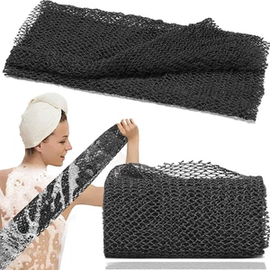 2 Pack African Net Sponge Authentic with Knots, Real Black-Owned African Sponge, - Picture 1 of 9