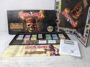 Monopoly Piratas del Caribe Edición Coleccionista Disney Juego de Mesa Completo - Imagen 1 de 5