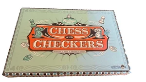 RIDLEY'S HOUSE OF NOVELTIES SCHACH und CHECKERS Set BRETTSPIEL NEU VERSIEGELT - Bild 1 von 3