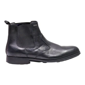GEOX Chelsea Botas Cuero Negro Hombre Reino Unido 7 - Imagen 1 de 6