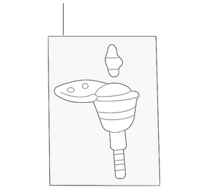 Genuine GM Lower Ball Joint 19210782 - Picture 1 of 3