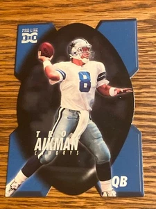 1997 Pro Line Die Cut Troy Aikman #52 Dallas Cowboys UCLA - Picture 1 of 2