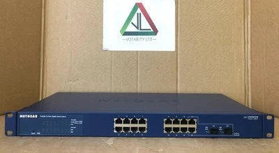 Netgear ProSafe GS716T v2 with Brackets Netgear GS716T Gigabit Switch (Inc VAT) - Image 1 of 4