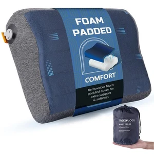 Almohada de camping inflable Trekology Aluft Pro SE Premium con almohadilla de espuma extraíble - Imagen 1 de 10