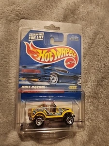 Hot Wheels 1998 Yellow Roll Patrol - Ruote a denti segati - #1037 - Foto 1 di 3