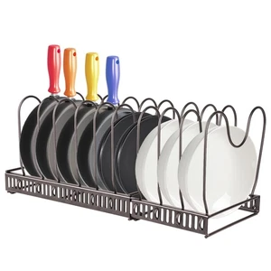 Topfdeckelhalter Topfdeckel Aufbewahrung Küche Topf RegalTopf Organizer - Bild 1 von 16