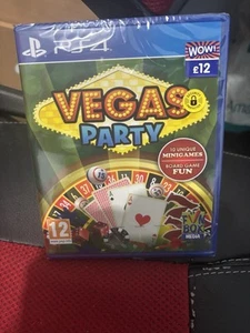 Vegas Party - PS4 PlayStation 4 game. UK PAL. New/Sealed.2017. 17 casinos. - Picture 1 of 2