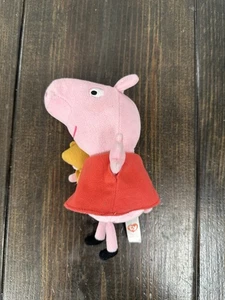 Peppa Pig 8 Zoll Plüsch Ty Beanie Baby BST9 - Bild 1 von 6