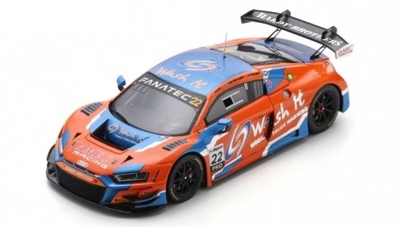 AUDI R8 GT3 N.22 3RD 12 H BATHURST 2024 TALBOT-HAASE-VAN DER LINDE 1 43 Spark Mo