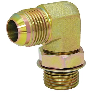 JIC 8 Male x SAE 10 Male 90 Degree Elbow 6801-08-10 Adapter 9-6801-8-10 - Picture 1 of 2