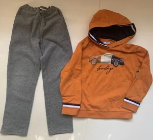 Boys Sz 8 Lot of 2 Hoodie & Fleece Sweatpants EUC - Picture 1 of 2