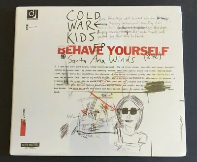 Cold War Kids Behave Yourself CD Digipak Brand And Sealed New Free Post - Image 1 of 2