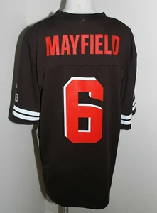 Neu L Herren NFL Official Team Apparel Cleveland Browns Baker Mayfield Trikot  - Bild 1 von 3