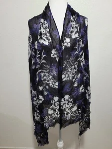 NWT VERA BRADLEY Women's Scarf Multifunctional Multicolor Floral 100% Rayon. - Picture 1 of 12