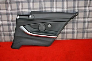 Right Rear Lateral Trim Panel Cover Black BMW OEM F32 F82 428i 435i 430i Coupe - Picture 1 of 11