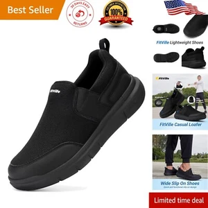 Men’s Breathable Mesh Slip-On Shoes | Ideal for All-Day Comfort and Style - Picture 1 of 9