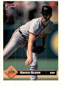 1993 Donruss Gregg Olson 11123 #117