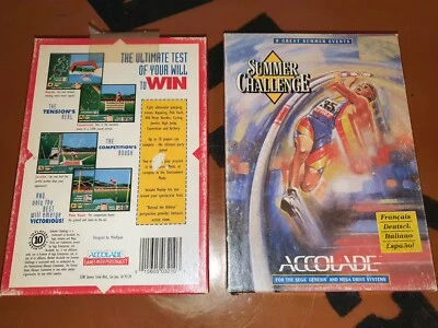 SEGA Mega Drive - Summer Challenge - CIB / MD Gioco - Immagine 1 di 3