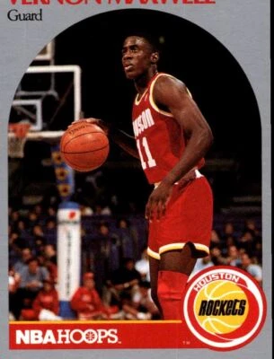 1990-91 Hoops Vernon Maxwell Houston Rockets #126 - Image 1 of 2