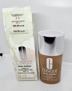 Neu Clinique Even Better Make-up Chai WN 96 Breitspektrum LSF 15 volle Größe 1oz - Bild 1 von 3