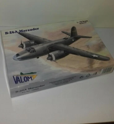 B-26 A MARAUDER KIT VALOM 72020  1/72 CON RESINE E FOTOINCISIONI - Immagine 1 di 3