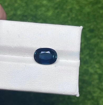 3.60ct AIG Certified 100% Natural Blue Sapphire Loose Gemstone - Image 1 of 2