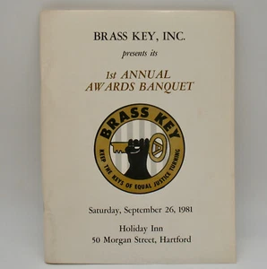 Brass Key Hartford CT 1981 Fighting for Equality Minorities Blacks Hispanic book - Bild 1 von 8