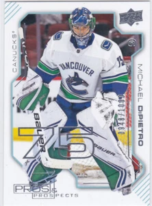 20/21 UD..MICHAEL DiPIETRO..PROS & PROSPECTS../1000..CARD # PP-37..CANUCKS - Picture 1 of 1