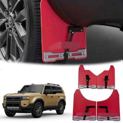 Mudflaps Mudguards Splash Fender Fit For Land Cruiser Prado LC250 J250 2024 2025 - Image 1 of 4