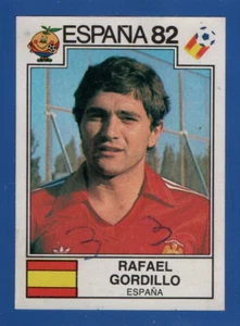 FIGURINA CALCIATORI PANINI ESPANA 82 N°299 GORDILLO REC/RECOVERED - Picture 1 of 2