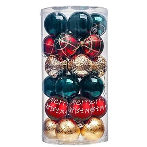 30 Pcs Christmas Balls Shatterproof Holiday Hanging Ornaments for Christmas Tree - Picture 1 of 8