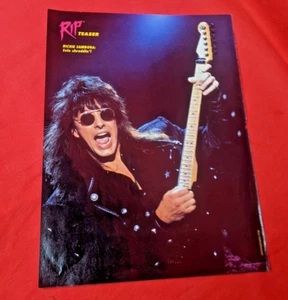 Richie Sambora Solo Shreddin ! Rock Photo Size 11 X 9 - Picture 1 of 1